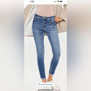 KanCan Estilo Women's high rise ankle skinny Jean 9/28